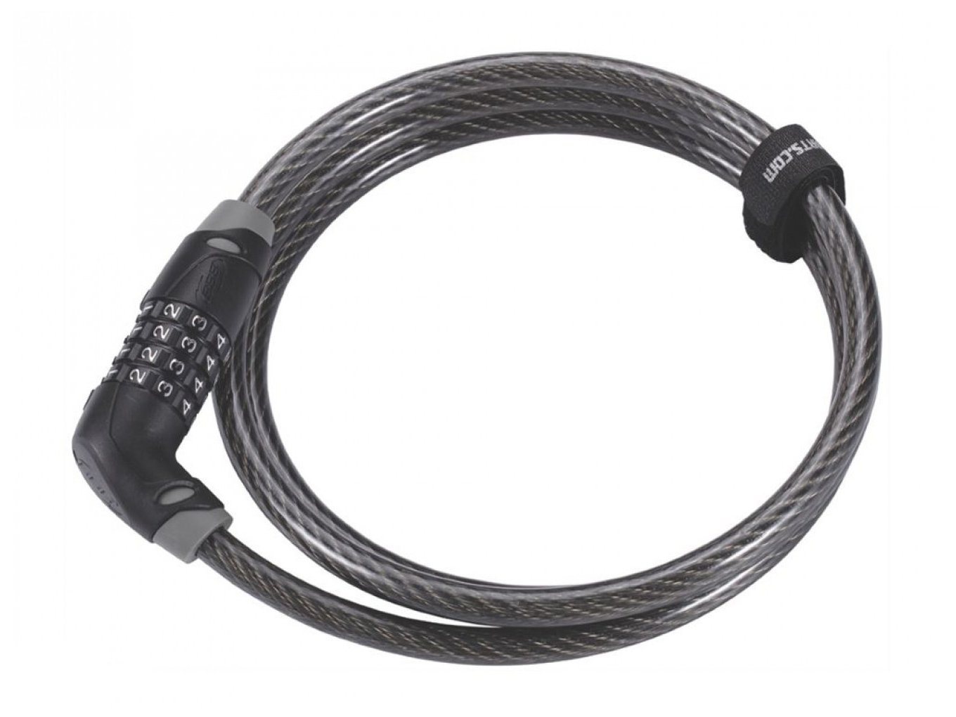 

Замок для велосипеда BBB BBL-66 QuickCode Coil cable 8mm x 1200mm черный
