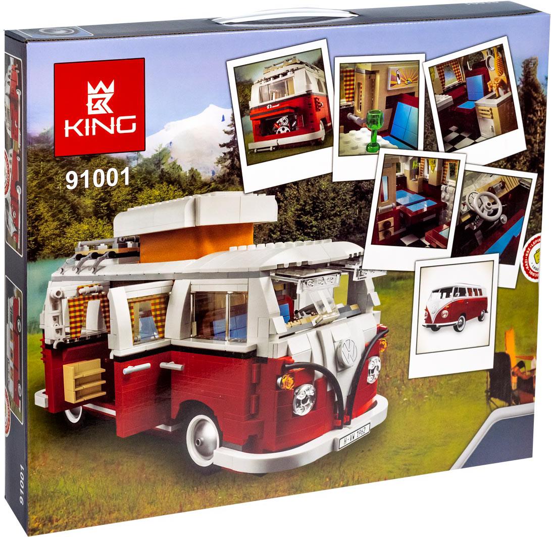 

Конструктор Lion King Фольксваген T1 Camper Van [180105], Фольксваген T1 Camper Van