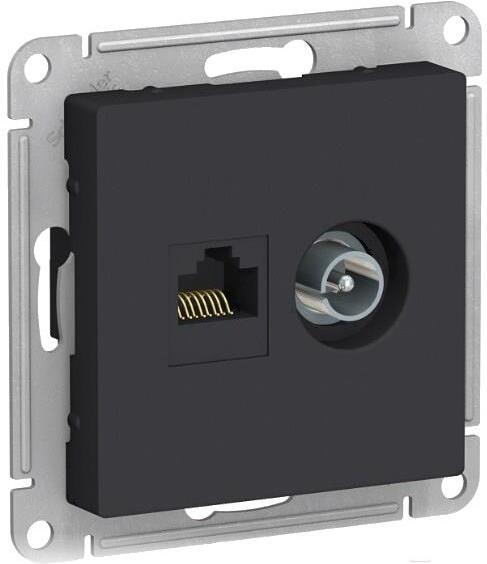 

Розетка Schneider Electric AtlasDesign карбон [ATN001089], Розетка Schneider Electric AtlasDesign ATN001089 карбон