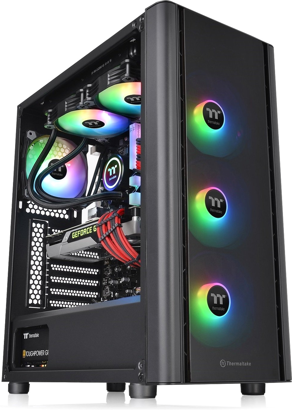 

Корпус Thermaltake Case V250 TG, Корпус для компьютера Thermaltake Case V250 TG CA-1Q5-00M1WN-00