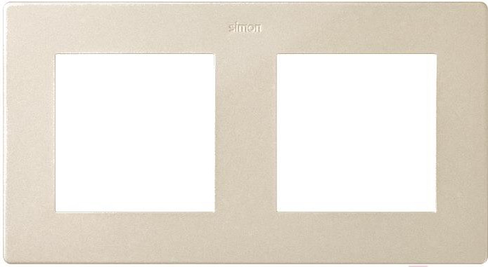 

Рамка для выключателя Simon 2400620-034 шампань, Рамка Simon 2400620-034 шампань