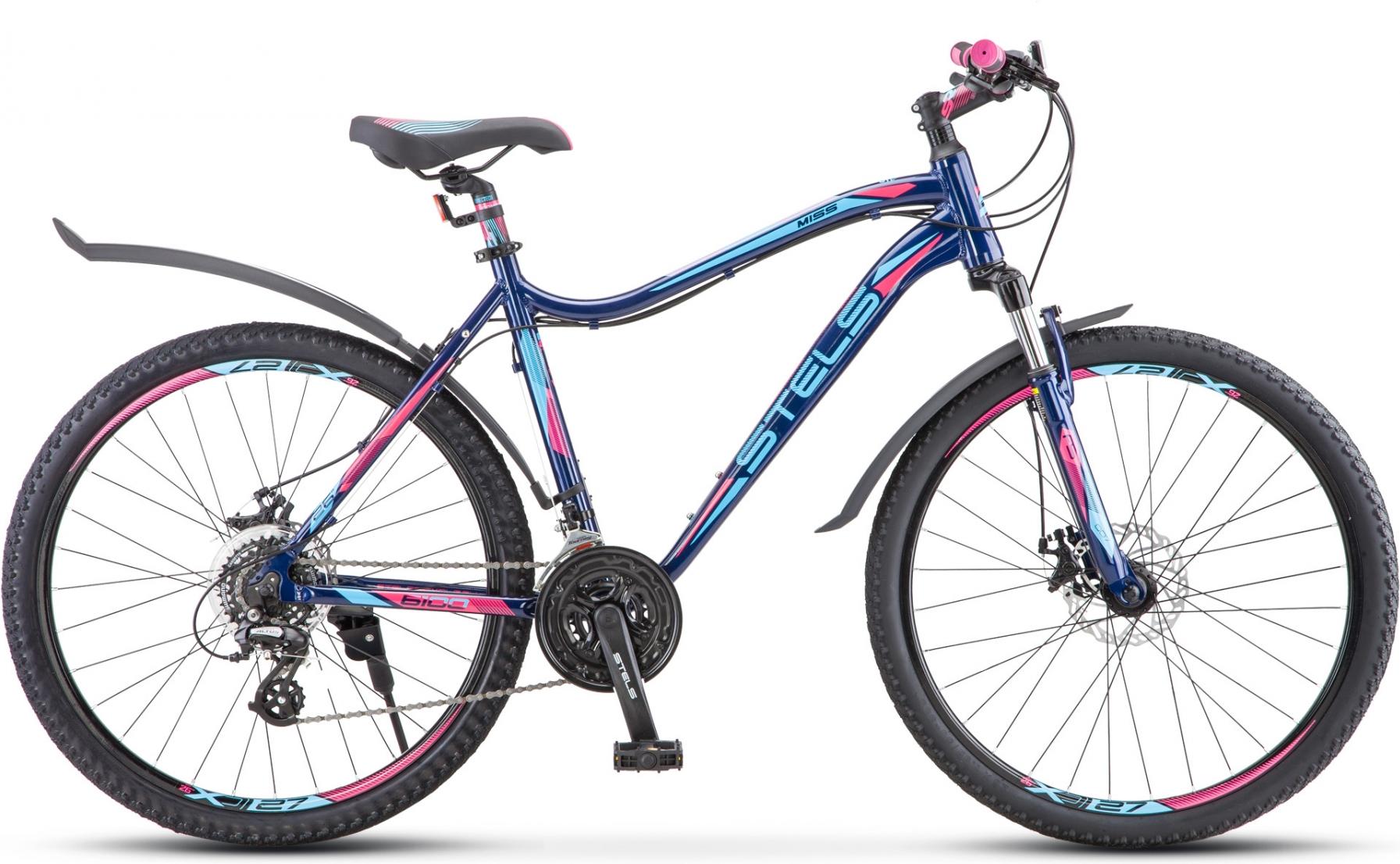

Велосипед Stels Miss 6100 MD 26'' V030 17 дюймов 2019 синий [LU087753,LU079814], Miss 6100 MD 26 V030 17 дюймов