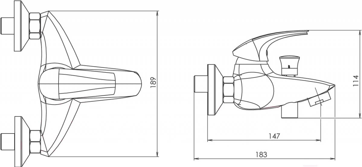 

Смеситель Novaservis 57020.0, 57020.0