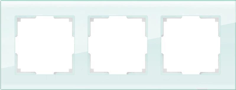 

Рамка для выключателя и розетки Werkel Favorit 3 поста WL01-Frame-03 натуральное стекло [a031477], Favorit 3 поста WL01-Frame-03