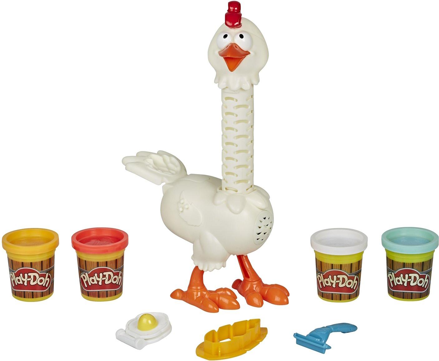 

Игровой набор Play-Doh Курочка - чудо в перьях [E66475L0], Курочка - чудо в перьях