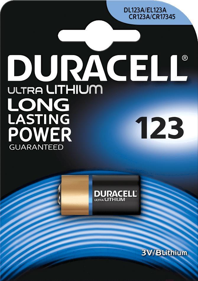 

Батарейка Duracell Lithium CR123A BP, Батарейка DURACELL Lithium CR123A BP