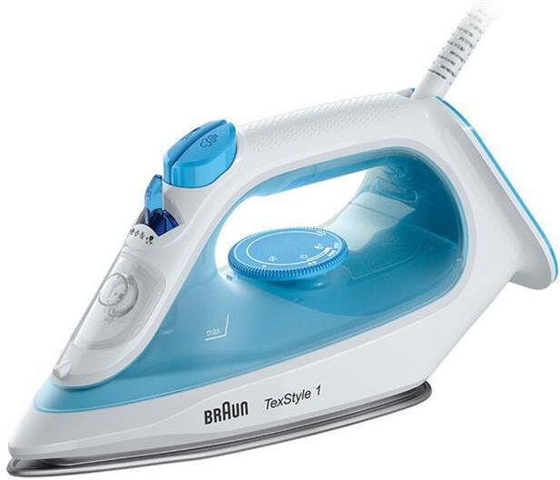 

Утюг Braun SI1050BL белый/голубой, Утюг Braun TexStyle 1 SI 1050 BL