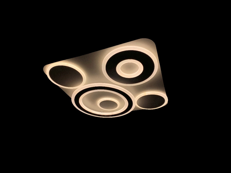 

Накладная люстра Natali Kovaltseva Светильник хром, LED 80W [LED LAMPS 5630], Светильник хром, LED 80W