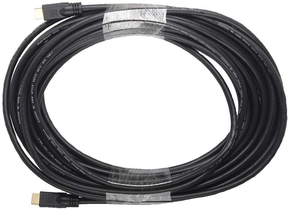 

Кабель Cablexpert CC-HDMI4-15M, Кабель Cablexpert HDMI CC-HDMI4-15M 15м, v1.4, 19M/19M черный