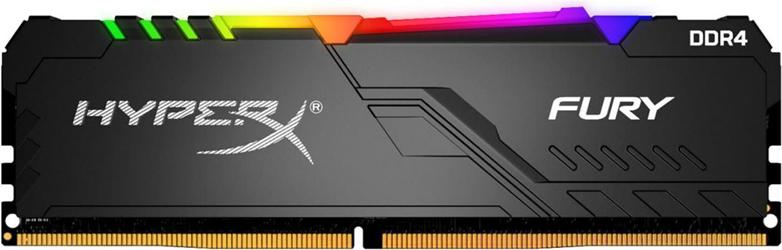 

Оперативная память Kingston HyperX Fury 8Gb PC4-21300 DDR4-2666 Black [HX430C15FB3A/8], HyperX Fury 8Gb PC4-21300 DDR4-2666