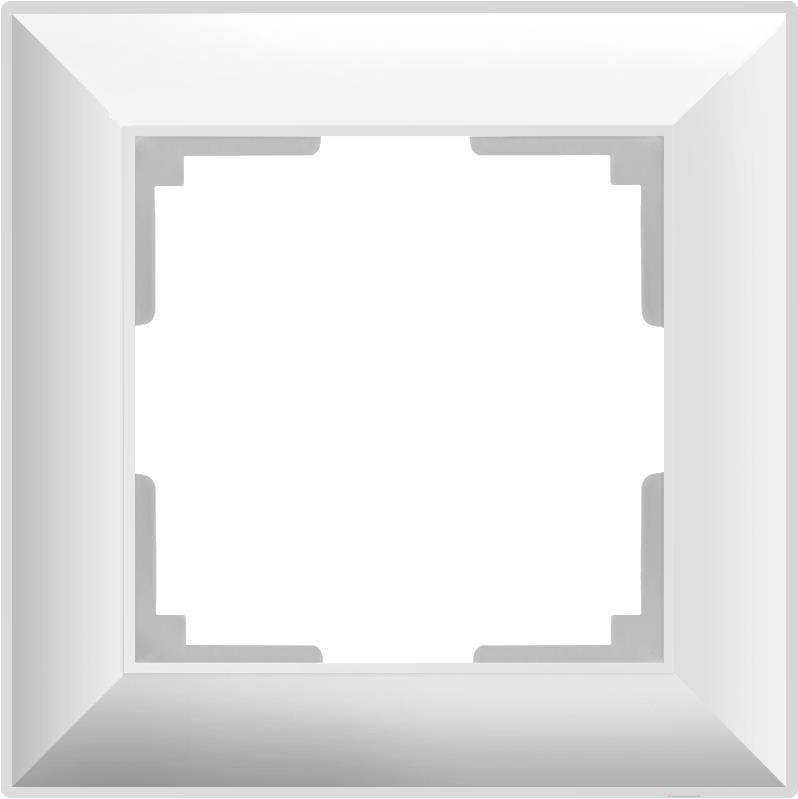 

Рамка для выключателя и розетки Werkel WL14-Frame-01 белый [a038837], WL14-Frame-01