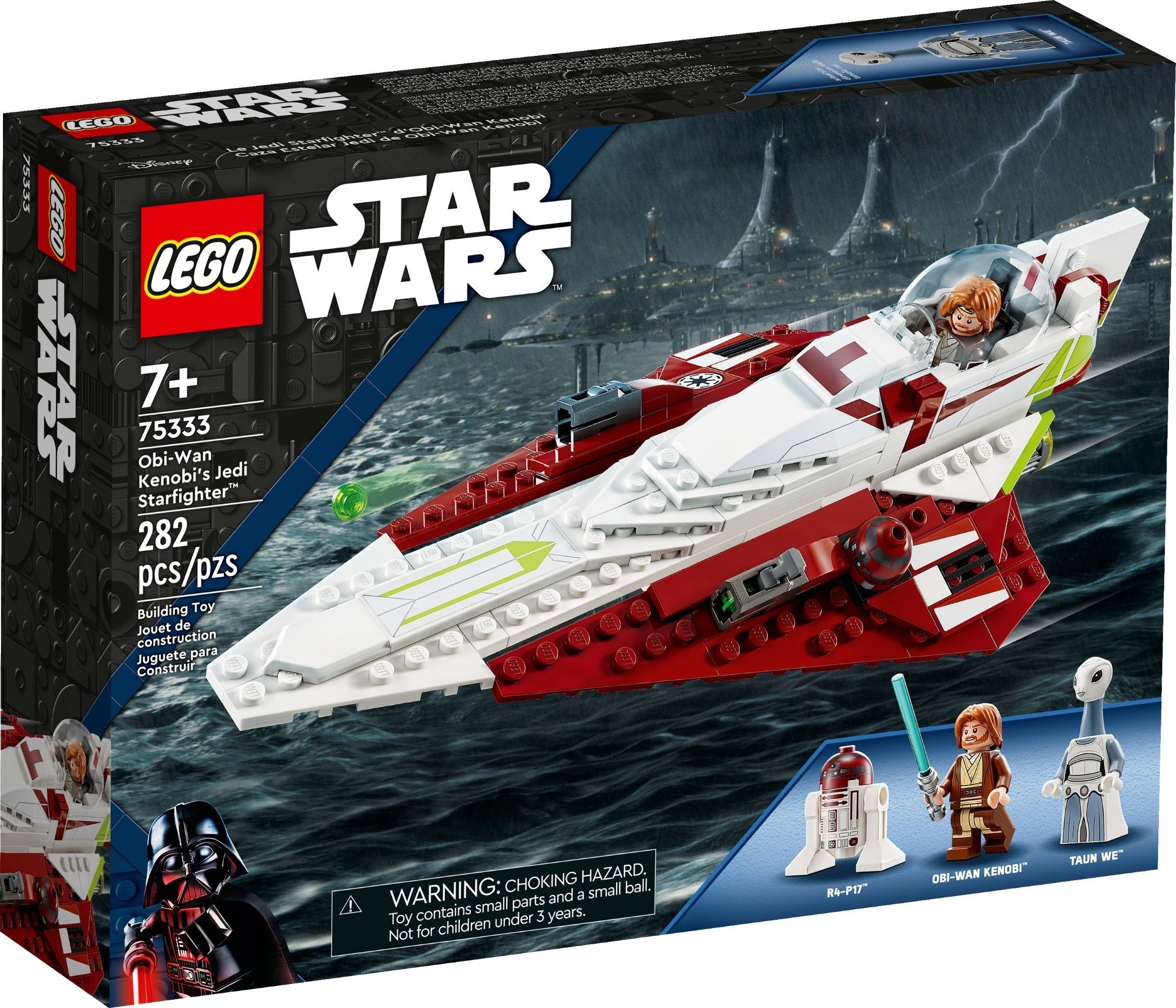 

Конструктор Lego Star Wars Джедайский истребитель Оби-Вана Кеноби (75333)