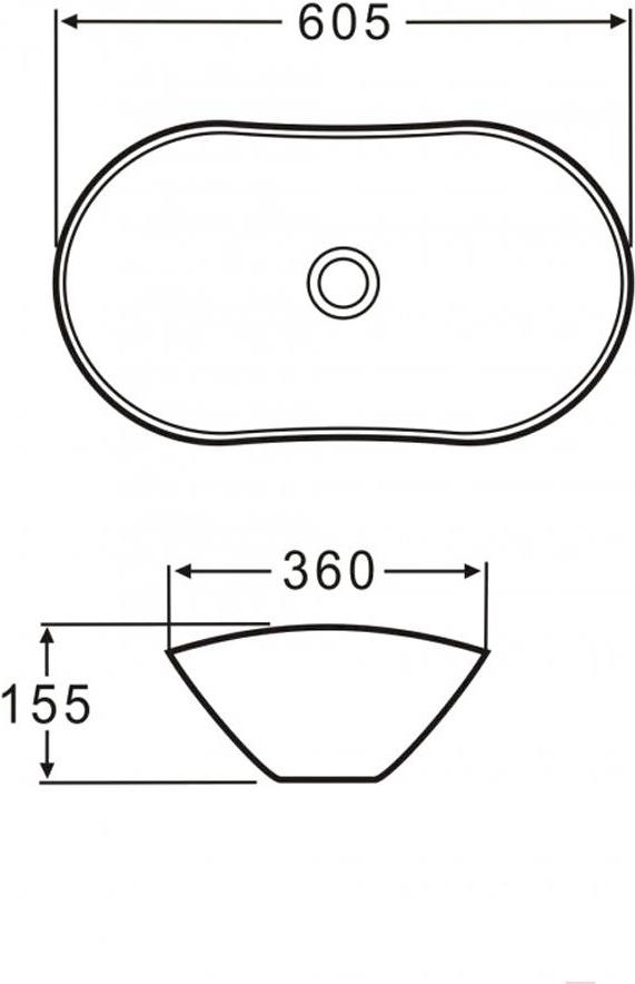 

Умывальник BelBagno BB1404-H311, BB1404-H311