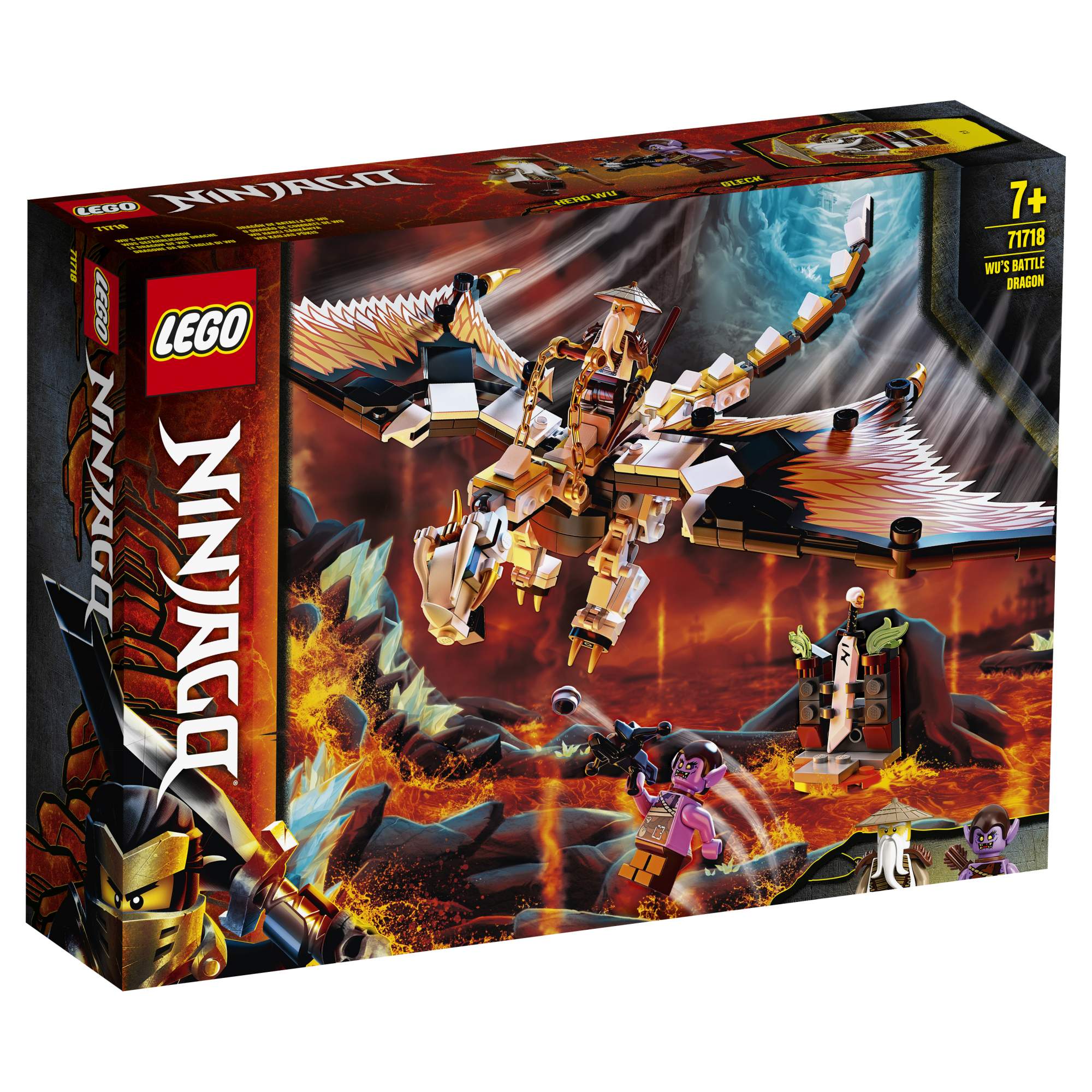 

Конструктор LEGO Ninjago Боевой дракон Мастера Ву, Ninjago Боевой дракон Мастера Ву