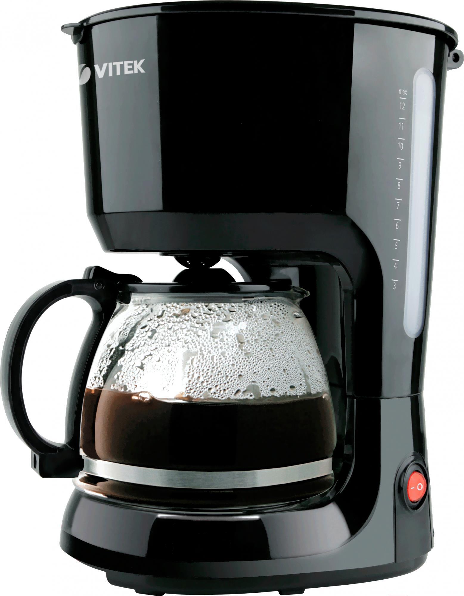 

Капельная кофеварка Vitek VT-1528 BK, Кофеварка капельная Vitek VT-1528BK