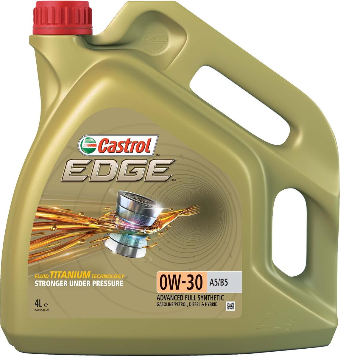 

Моторное масло Castrol Edge 0W30 A5/B5 / 156E3F (4л), Edge 0W30 A5/B5 4л