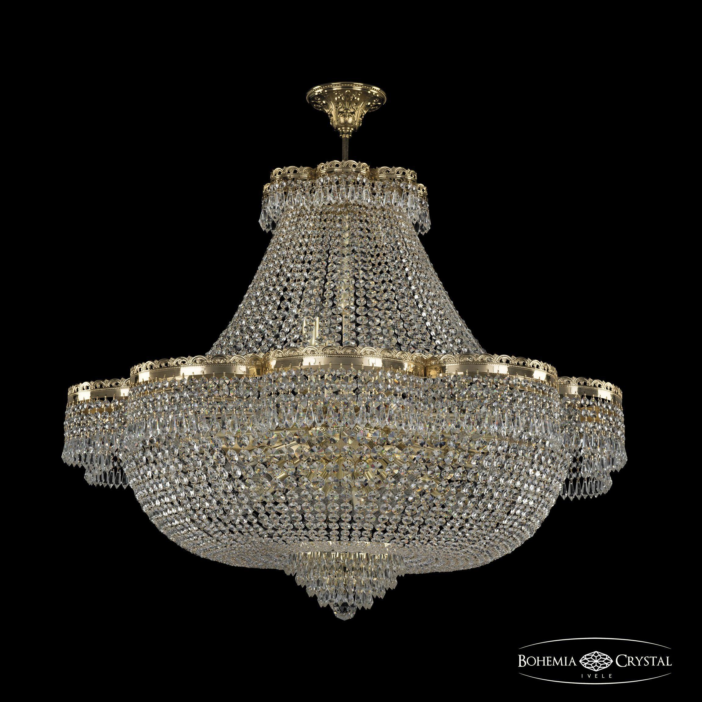 

Люстра на штанге Bohemia Ivele Crystal 19301/H1/95JB G