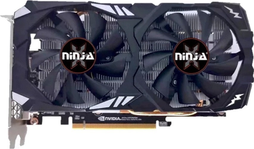 

Видеокарта Sinotex Ninja GTX1660Ti PCIE (1536P) 6GB 192BIT GDDR6 (NH166TI66F)