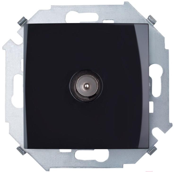 

Розетка Simon 1591475-032 черный, 1591475-032
