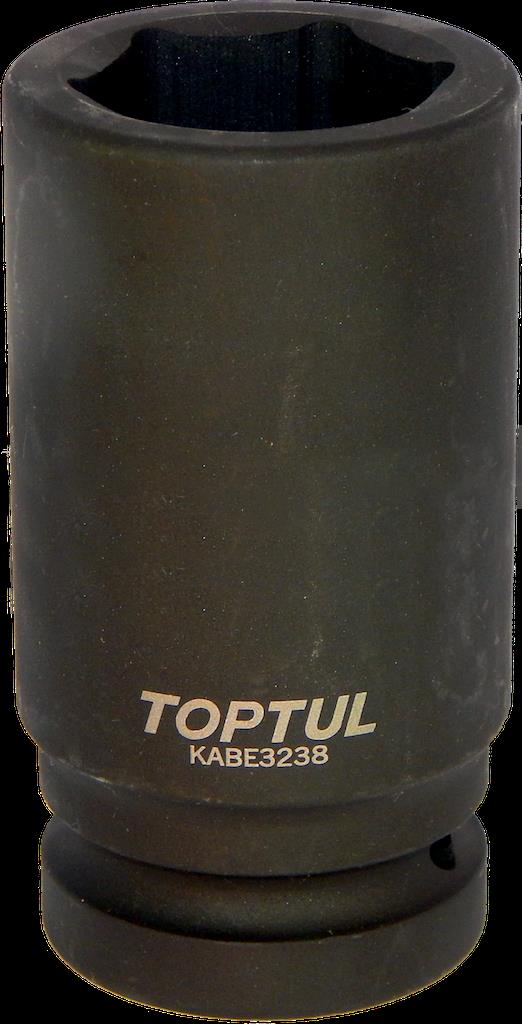 

Головка ударная слесарная Toptul 1 38мм 6гр. глубокая [KABE3238], 1 38мм 6гр. глубокая