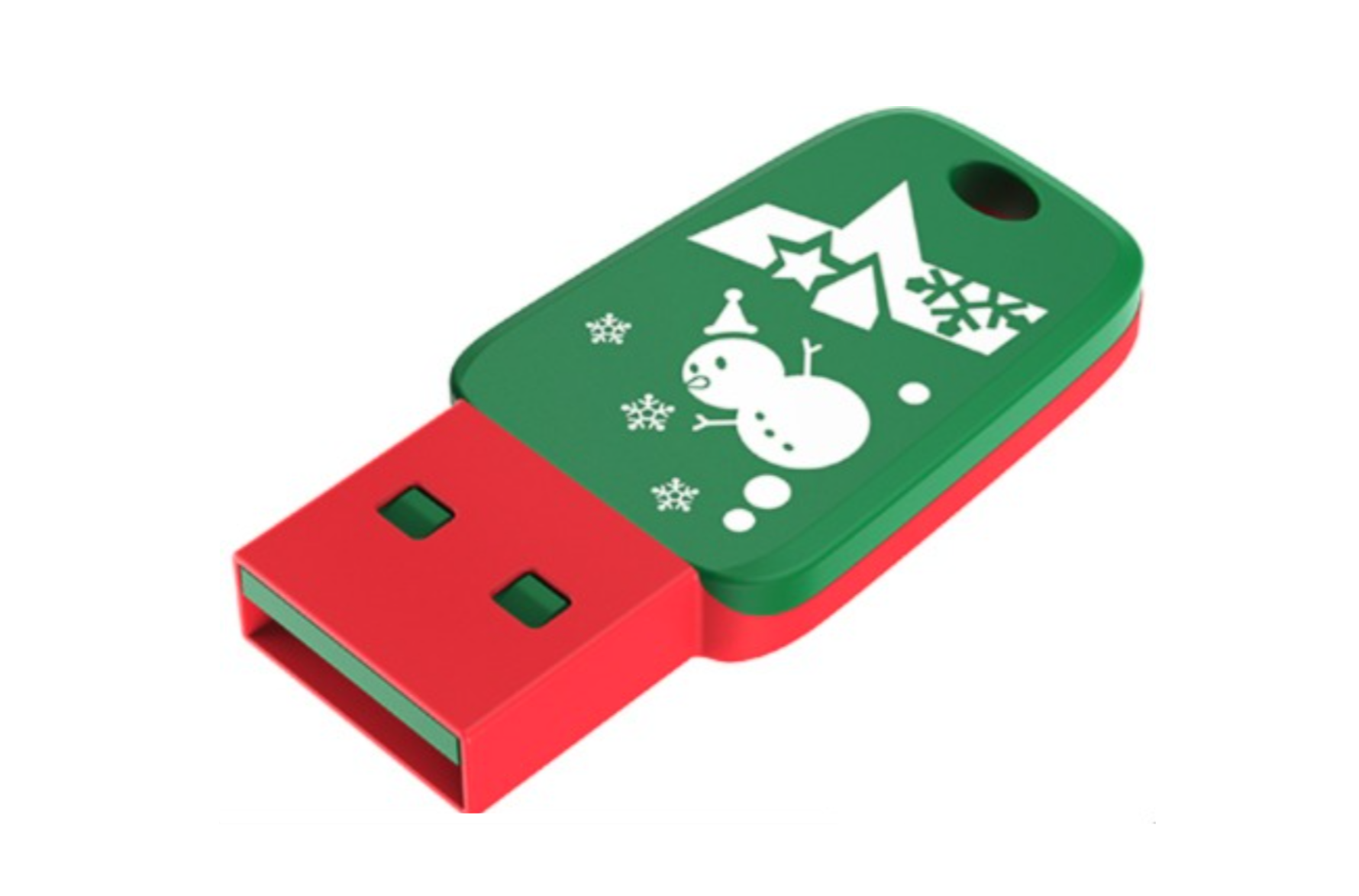 

USB Flash-накопитель Netac U197 32GB Christmas Mini (NT03U197N-032G-20RG)