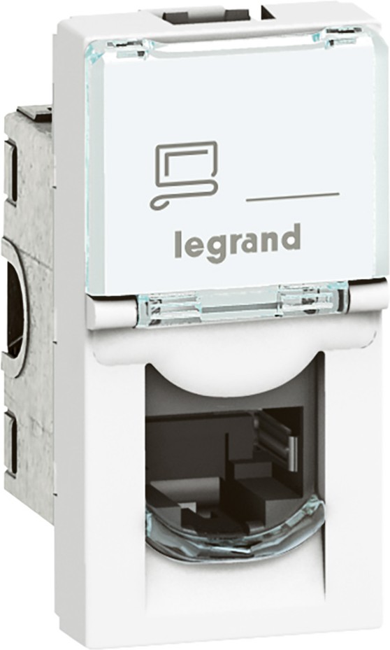 

Розетка Legrand Mosaic белый [076573], Розетка Legrand Mosaic 076573 белый