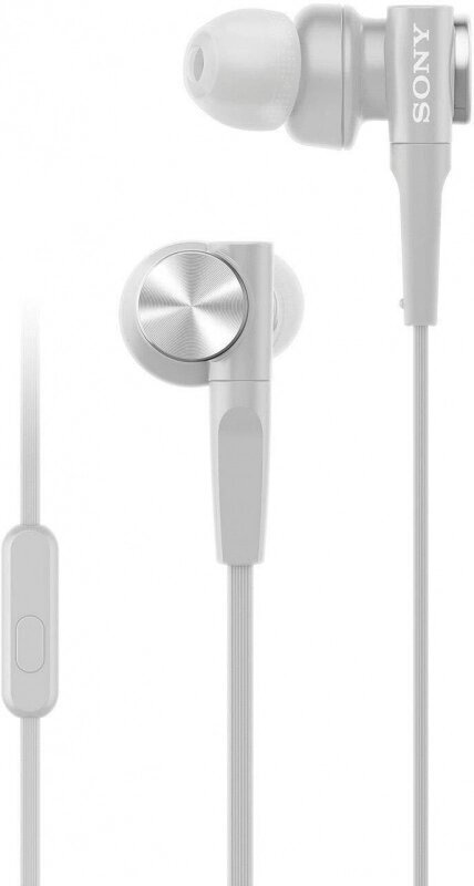 

Наушники Sony MDR-XB55AP белый [MDRXB55APW.E], Наушники Sony MDR-XB55AP (белый)