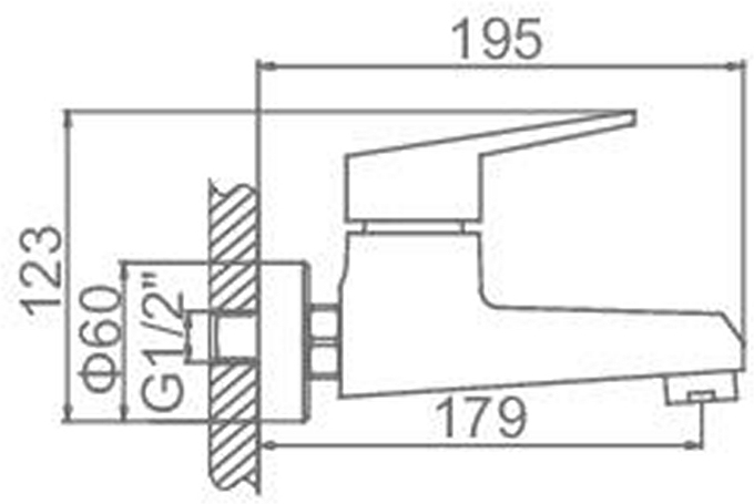 

Смеситель Ledeme L3259