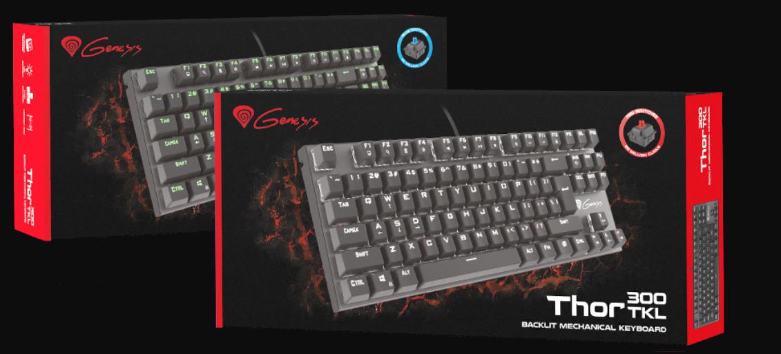 

Клавиатура игровая Genesis Thor 300 RGB Outemu Blue (NKG-1465)