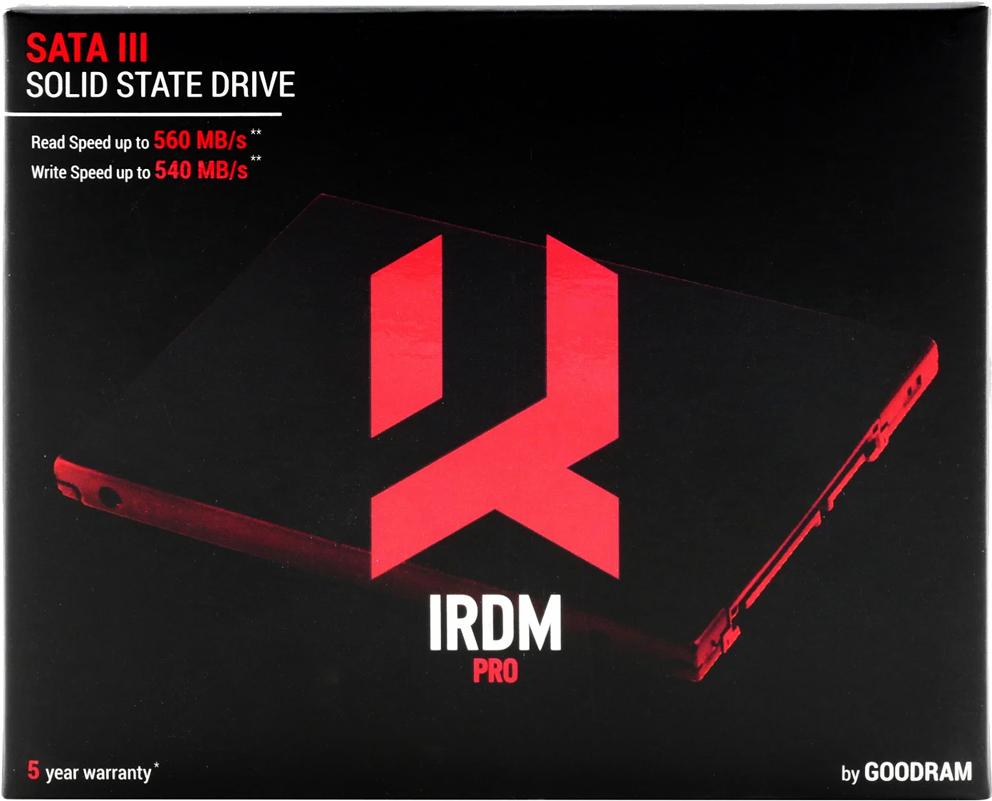 

SSD диск GOODRAM 256Gb Iridium Pro [IRP-SSDPR-S25C-256], 256Gb Iridium Pro