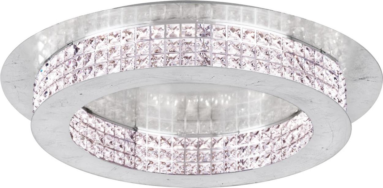 

EGLO Светодиод. потолочный светильник PRINCIPE димм., 14х3,2W(LED), H105, Ø700, сталь, серебряный/хрустал [39404], Светодиод. потолочный светильник PRINCIPE димм., 14х3,2W(LED), H105, Ø700, сталь, серебряный/хрустал