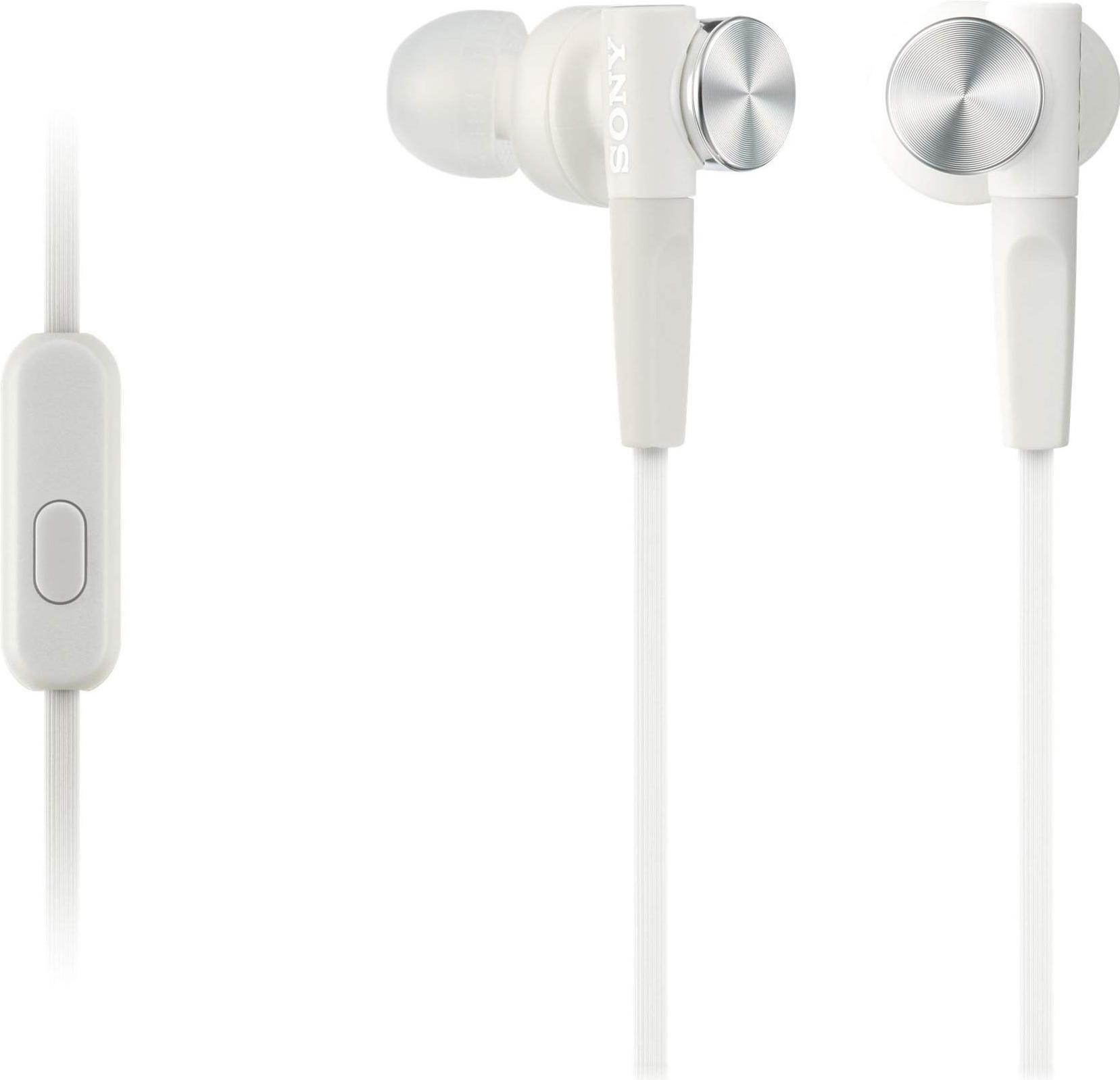 

Наушники с микрофоном Sony MDR-XB50AP (белый), MDR-XB50AP