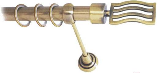 

Карниз Lm Decor Стайл 165 1р гладкий 25мм 1.6м антик, Стайл 165 1р гладкий 25мм 1.6м