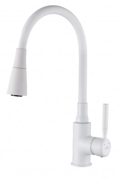 

Смеситель Invena Hula Plus белый [BZ-85-P02-L], Смеситель Invena Hula Plus BZ-85-P02-L белый