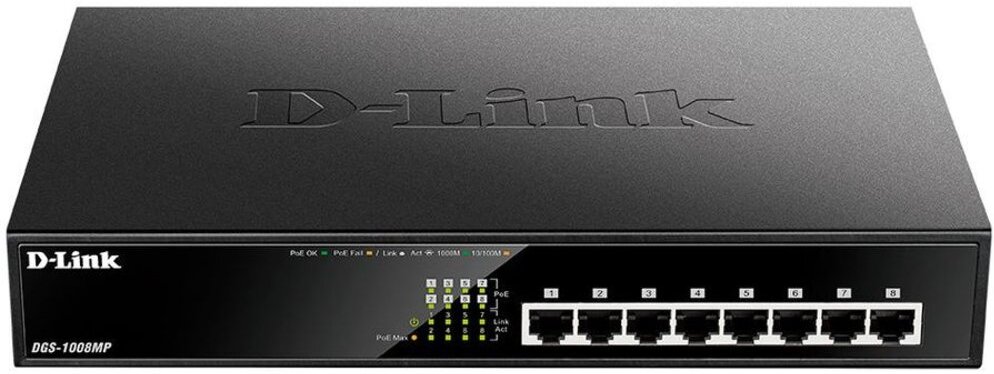 

Коммутатор D-Link DGS-1008MP/B1A