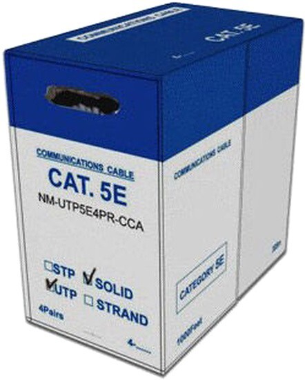 

Кабель для компьютера Lanmaster NM-UTP5E4PR-CCA, Lanmaster NM-UTP5E4PR-CCA