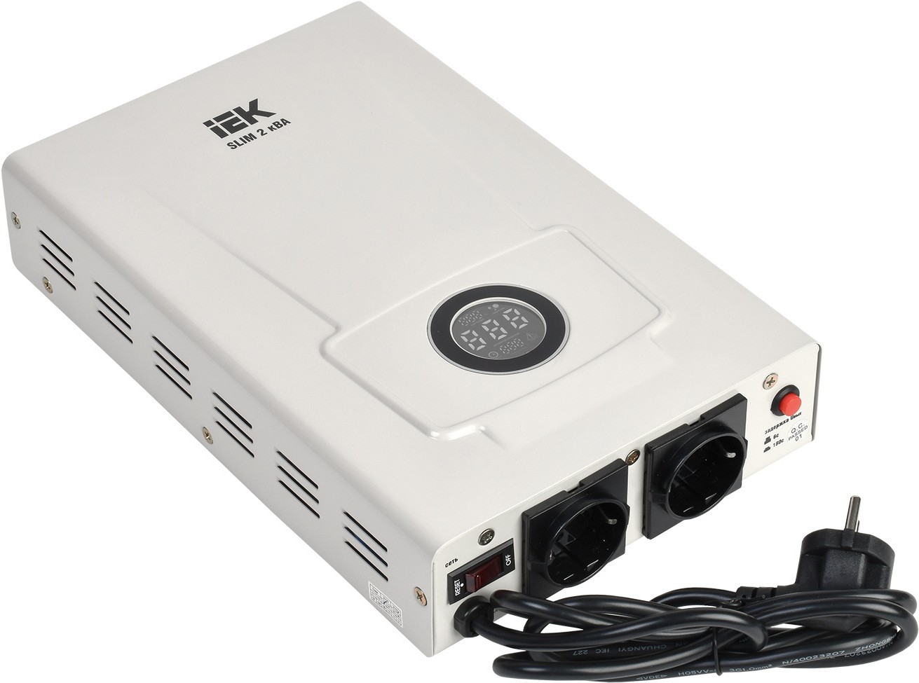 

Стабилизатор напряжения IEK Slim 2кВА