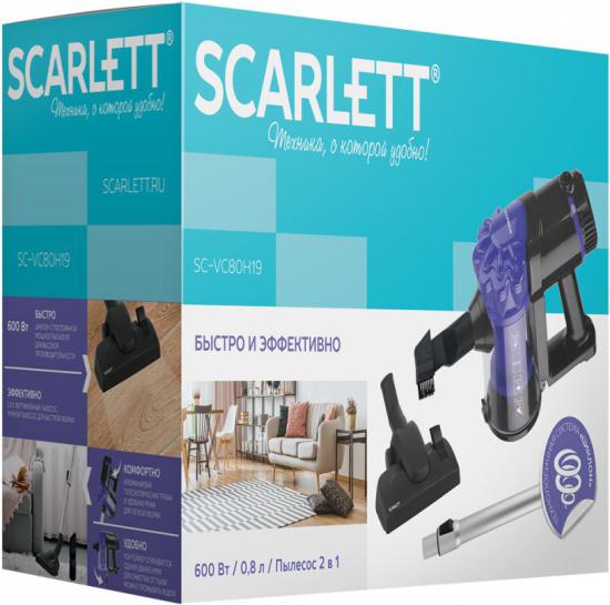 

Пылесос Scarlett SC-VC80H19, SC-VC80H19