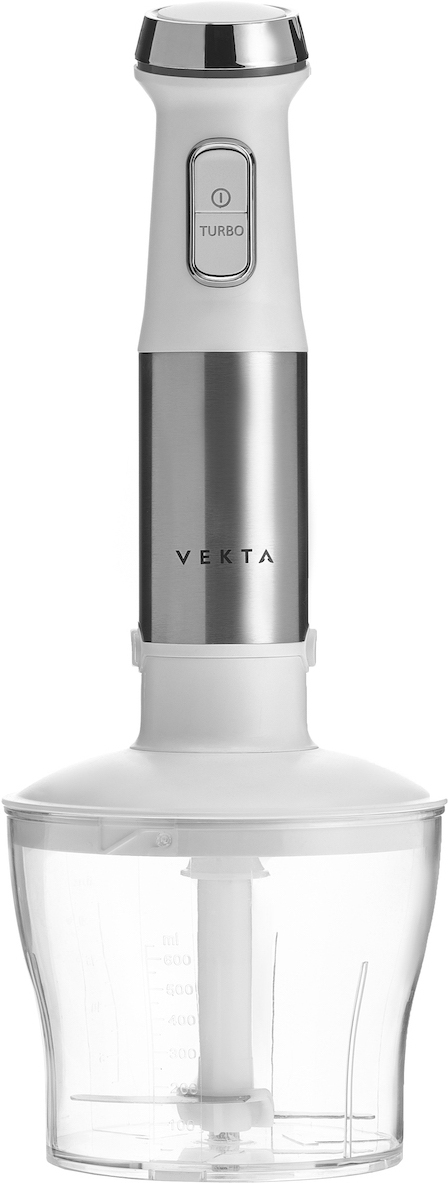 

Блендер Vekta HBS-0704 стальной/белый, Погружной блендер VEKTA HBS-0704