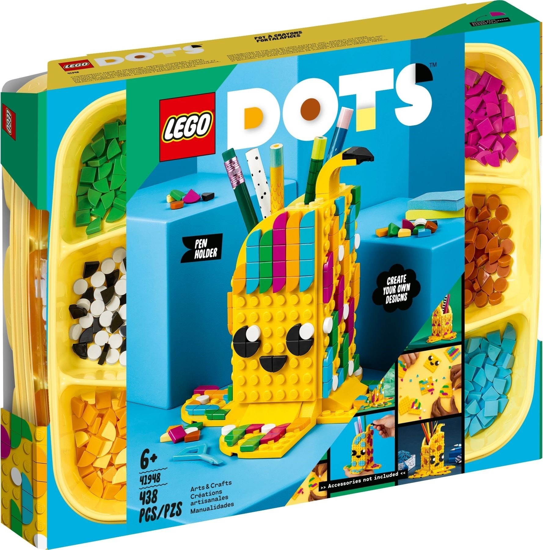 

Конструктор Lego Dots Подставка для карандашей Милый банан (41948)