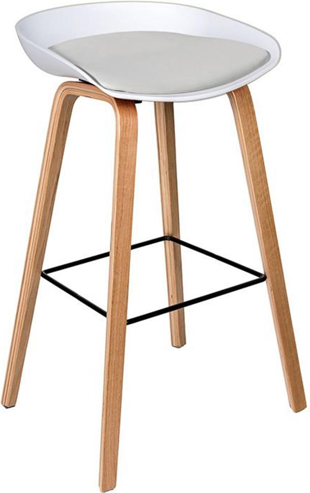 

Стул барный Stool Group Libra с подушкой белый [8319B WHITE], Барный стул Stool Group Libra с подушкой 8319B WHITE белый