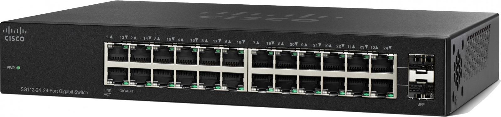 

Коммутатор Cisco Small Business 110 Series [SG112-24-EU], Small Business 110 Series