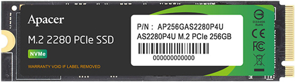 

SSD диск Apacer AS2280P4U 256GB (AP256GAS2280P4U-1)