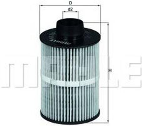 

Фильтр топливный Knecht/Mahle KX208D, KX208D