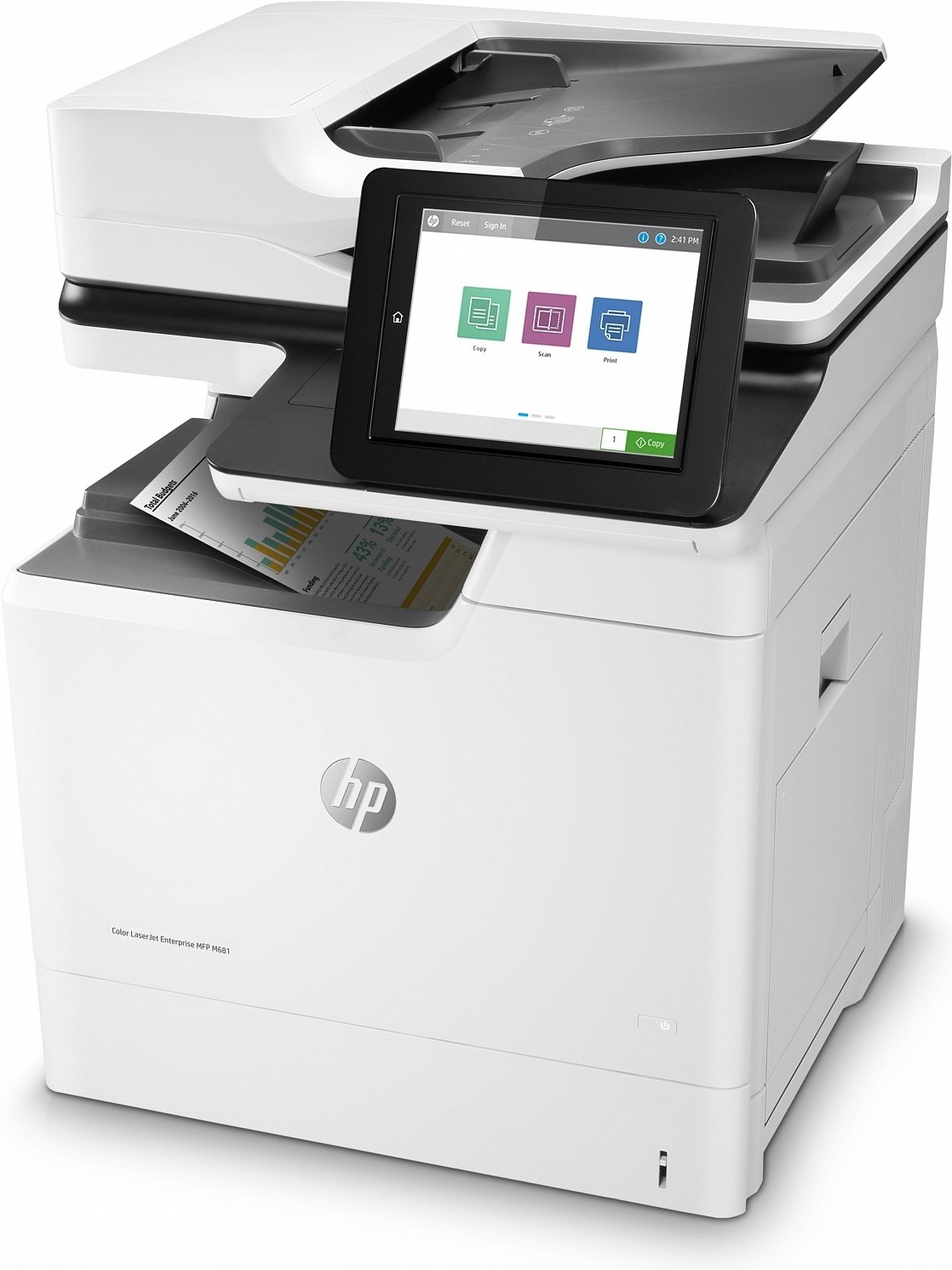 

МФУ HP LaserJet Enterprise M681dh [J8A10A], МФУ HP LaserJet Enterprise M681dh J8A10A