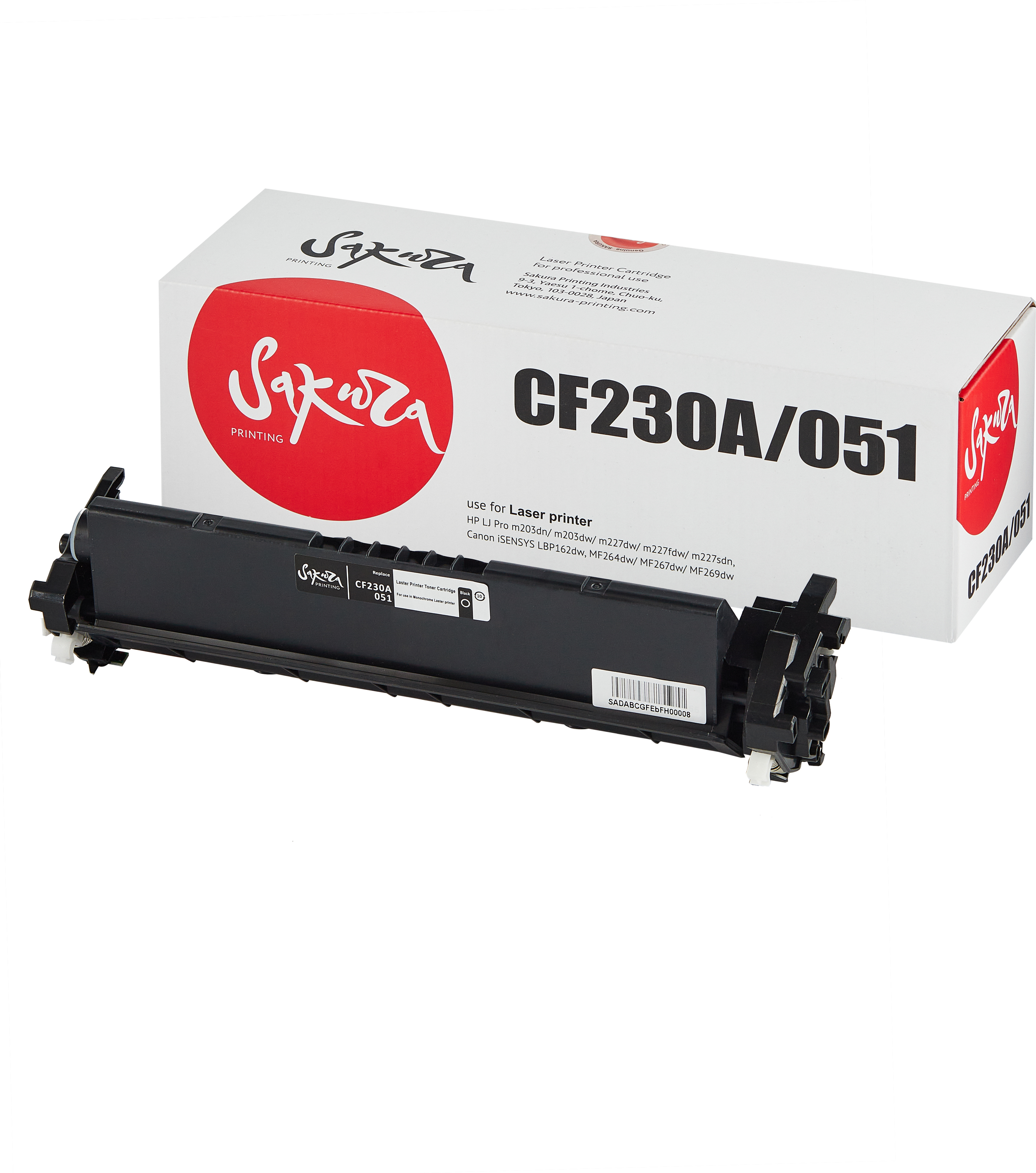 

Картридж лазерный Sakura Printing CF230A/051 (SACF230A/051)