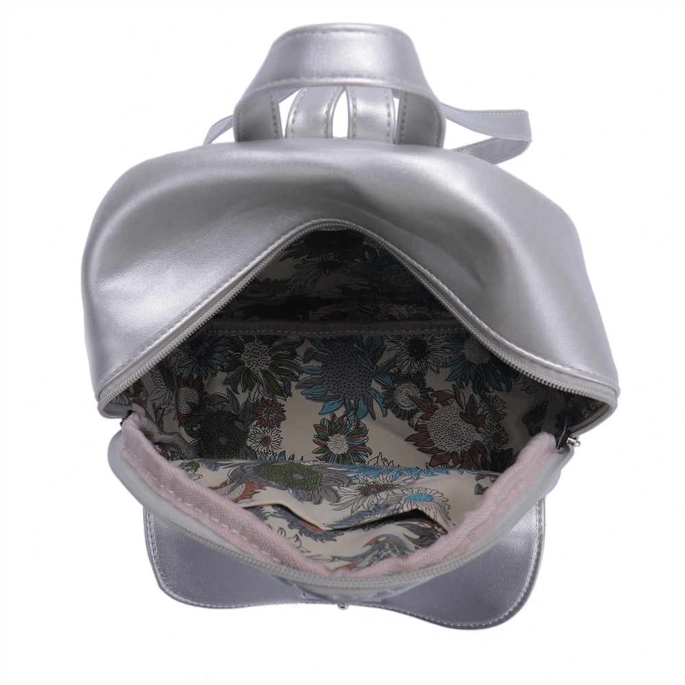 

Рюкзак OrsOro DS-0044 серебристый, DS-0044