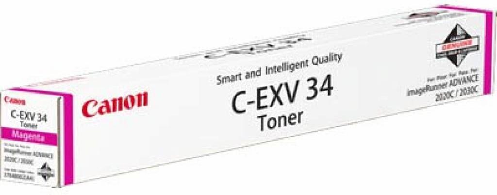 

Тонер Canon C-EXV34 для iR C2020/C2025/C2030/C2220/C2225/C2230 пурпурный [3784B002], Тонер Canon C-EXV34 для iR C2020/C2025/C2030/C2220/C2225/C2230 3784B002 пурпурный