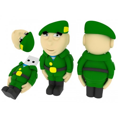 

USB Flash Iconik Flash Drive "Солдат" 8 Гб, Flash Drive "Солдат" 8 Гб