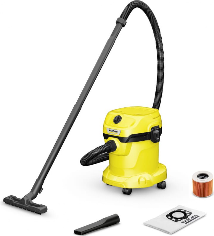 

Строительный пылесос Karcher WD 2 Plus V-15/6/18/C желтый (1.628-014.0)